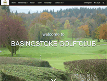 Tablet Screenshot of basingstokegolfclub.co.uk